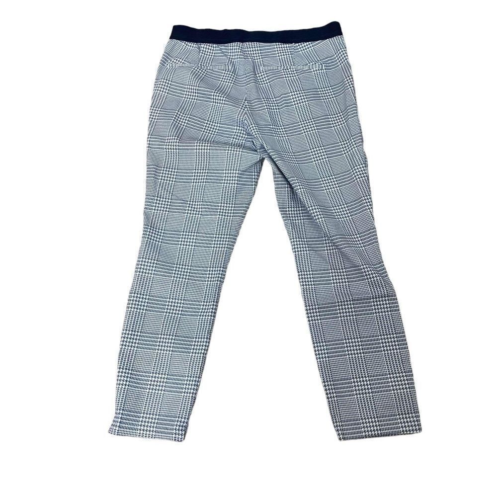 H&M Plaid Gingham Pull-On Pants Sz 14